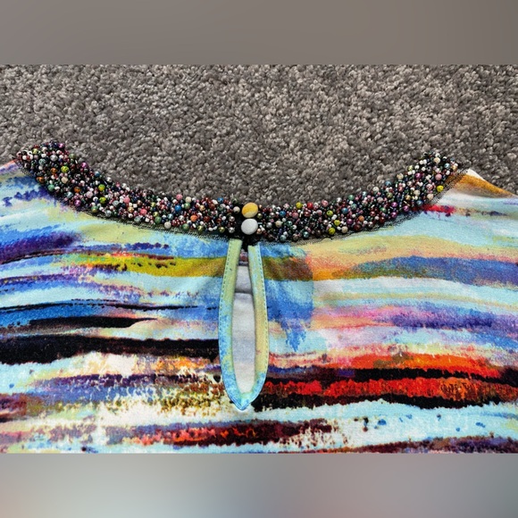 Investments Beaded Multicolor Top - Picture 7 of 7